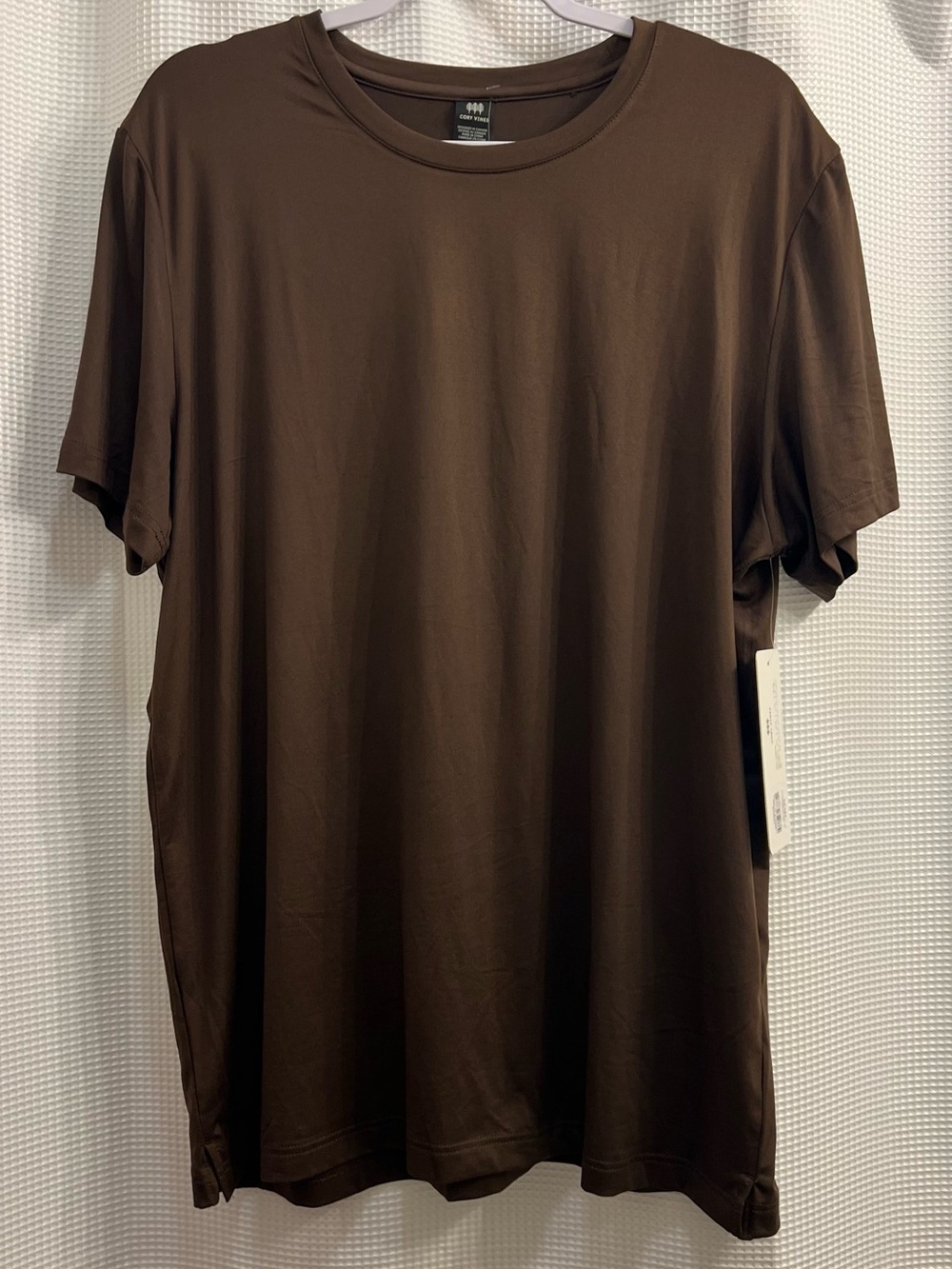 Men's Crew Neck T-Shirt - Brown